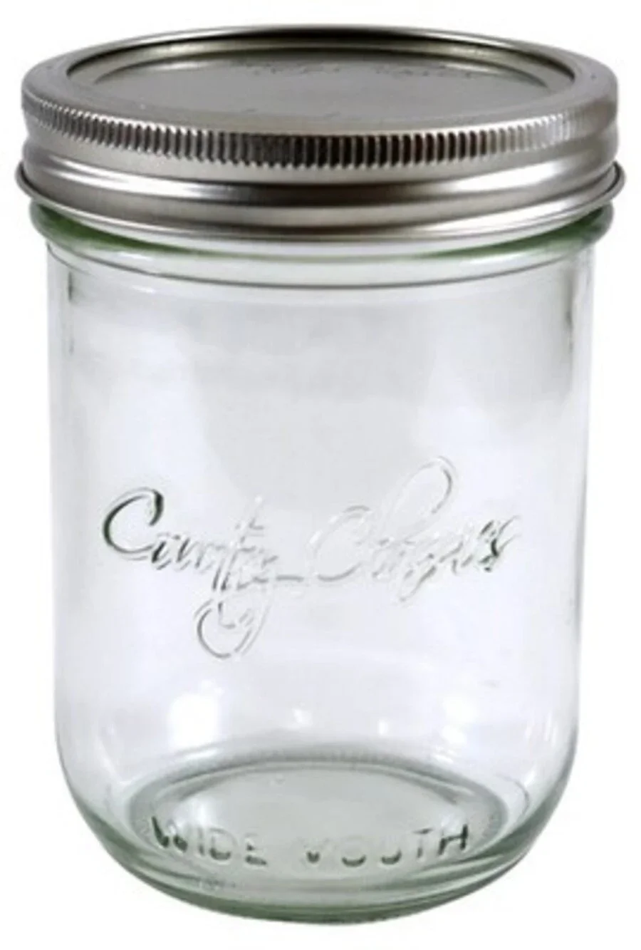 Country Classics 55122, 12 Wide Mouth Lids with Bands (Preserving Food) Silver